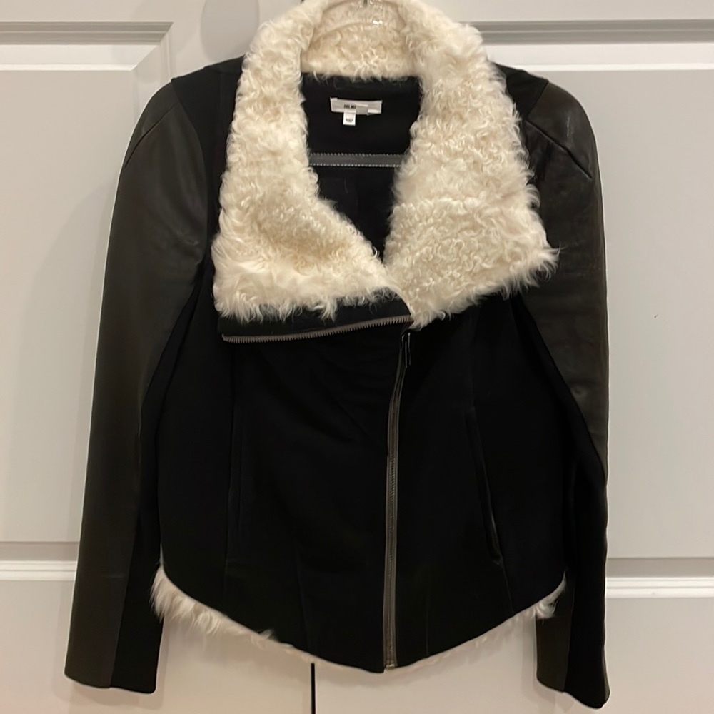 Helmut Lang Combo Biker Jacket